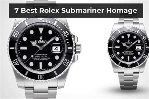 best rolex submariner homage watch.